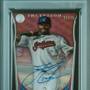 Francisco Lindor フランシスコ・リンドア 35枚シリアル 直筆サイン Topps 2014 psa9 Bowman