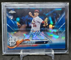 topps chrome sapphire jack flaherty ジャック フラハーティー RC 直筆サインカード