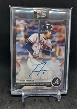 Topps now freddie freeman フレディ フリーマン 99シリ 直筆サインカード 大谷翔平同僚_画像1