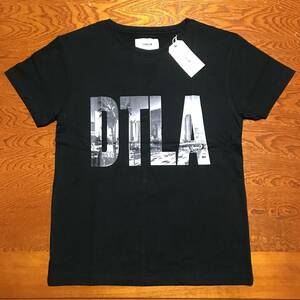 未使用 イーブンフロウ　DTLA Ｔシャツ　ブラック SMALL　 Down Town Los Angeles　EVEN FLOW　ゆうパケット