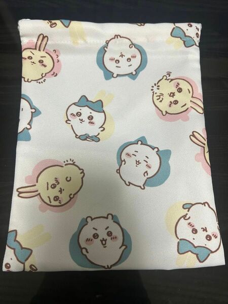 【新品】ちいかわ キンチャク 巾着袋 約21×17