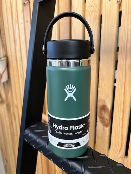 ハイドロフラスクHYDROFLASK 16oz(473ml)ワイド2024新色！fir