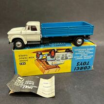 当時物未使用品☆'68 CORGI/ コーギーno.483 DODGE KEW FARGO TIPPER ビンテージ ミニカー_画像2