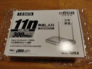 IEEE802.11n/a/g/b対応 無線LANアクセスポイント WHG-NAPG/A