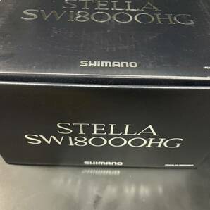 シマノ SHIMANO ステラSW 18000HG STELLA 箱のみ リール本体以外 リールバッグ リールケース 未使用品