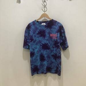  WIND AND SEA ウィダンシー　WDS-C-VISN-23-04 タイダイ柄 Tシャツ 古着 プリント 半袖 ブルー　624422