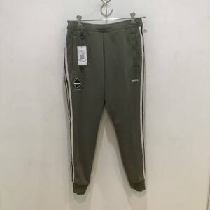 F.C.R.B エフシーアールビー　FCRB-240014 TRAINING TRACK RIBBED PANTS トレーニングパンツ　カーキ サイズS 655332