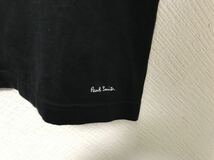 本物ポールスミスPAULSMITHコットンタイガー虎プリント半袖Tシャツメンズサーフアメカジミリタリービジネススーツストリート黒ブラックS_画像3