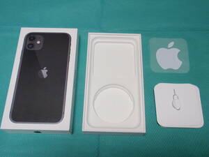 * box only * iPhone 11 black 128GB. box only * pin . Apple seal attaching 
