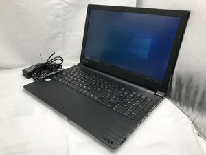 【東芝】dynabook B65/DN Core i7-8650U メモリ16GB SSD256GB WEBカメラ Bluetooth Windows10Pro 15.6インチ フルHD 中古ノートPC