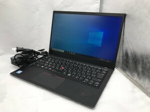 【Lenovo】ThinkPad X1 Carbon 6th 20KGS0JW00 Corei5-8350U 8GB SSD256GB WEBカメラ Windows10Pro 14inch フルHD 中古ノートPC