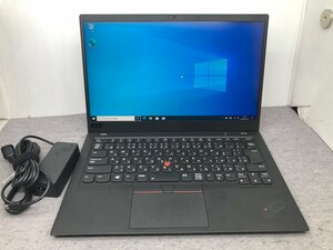 【Lenovo】ThinkPad X1 Carbon 6th 20KGSDKF01 Corei5-8350U 8GB SSD256GB NVMe WEBカメラ Windows10Pro 14inch フルHD 中古ノートPC