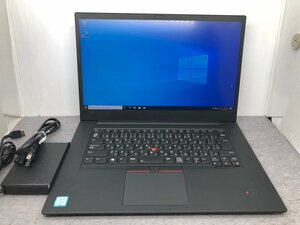 【Lenovo】ThinkPad P1 20MES02700 Corei7-8750H 32GB SSD512GB NVMe NVIDIA Quadro P1000 Windows10Pro 15.6inch フルHD 中古ノートPC