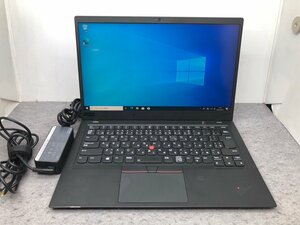 【Lenovo】難有 ThinkPad X1 Carbon 6th 20KGSDKF01 Corei5-8350U 8GB SSD256GB NVMe Windows10Pro 14inch フルHD 中古ノートPC