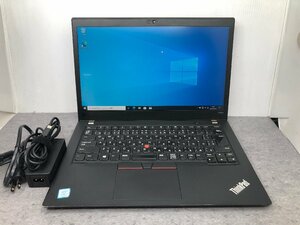 【Lenovo】ThinkPad T480s 20L8SEW600 Corei5-8250U 16GB SSD512GB NVMe WEBカメラ Windows10Pro 14inch フルHD 中古ノートPC