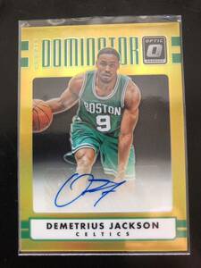 16-17 Donruss Optic Rookie Dominator Gold Prizm 【Demetrius Jackson】10枚限定