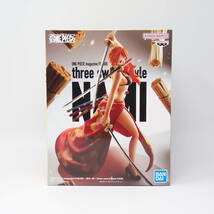 バンプレスト ナミ 三刀流 ワンピース ONE PIECE magazine FIGURE ～夢の一枚～ three sword style NAMI 輸送箱あり_画像1