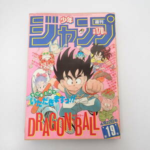 週刊少年ジャンプ 1985年19号 鳥山明 ドラゴンボール 表紙 4月22日 集英社