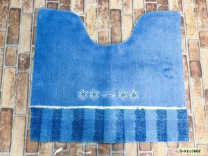  tag none new goods!KANSAI YAMAMOTO MAISON Yamamoto .. toilet mat blue 