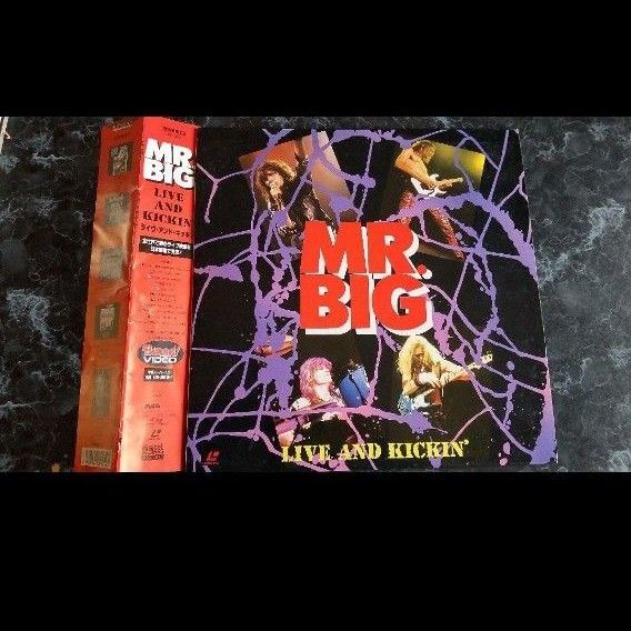 帯付きレーザーディスク MR.BIG/ライヴ・アンド・キッキン