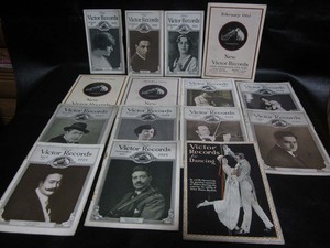 ** overseas edition Victor record list 15 pcs. together secondhand goods **