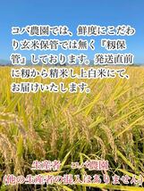 青森県産 あきたこまち 新米 農園のお米 白米 10キロ 送料無料_画像2