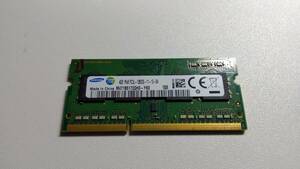 SAMSUN ノートPC　メモリ４GB DDR3 SDRAM