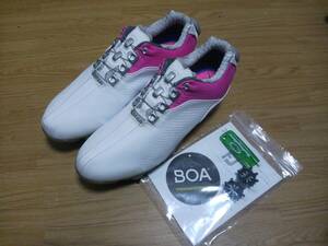 ★超美品★FootJoy フットジョイ ゴルフシューズ DNA Boa 94811J 22.5㎝ 33