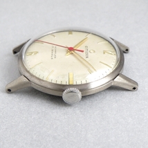 1955年　CITIZEN　センターセコンド　新本中三針　17石　機械式　手巻　腕時計　アンティーク　チラネジ_画像2