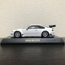 京商 1/64 BMW M3 GTR White/BMW M3 GTR 白 ホワイト E46_画像5