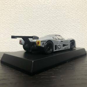 京商 1/64 Mercedes-Benz Sauber C9 Silver #63/メルセデスベンツ ザウバーC9 銀 シルバー 63号車の画像3