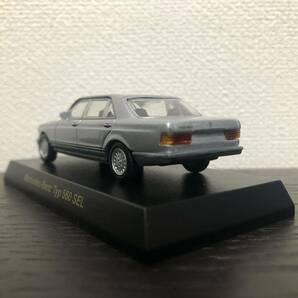 京商 1/64 Mercedes-Benz Typ 560SEL Silver/メルセデスベンツ タイプ 560SEL 銀 シルバーの画像4