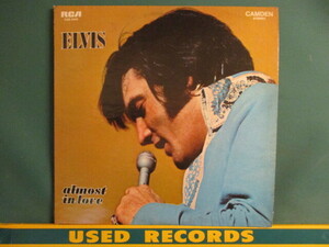 ★ Elvis Presley ： Almost In Love LP ☆ (( 「A Little Less Conversation」収録 / エルヴィス・プレスリー / 落札5点で送料当方負担