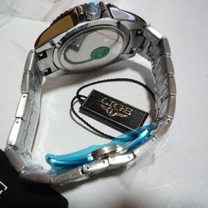 LIGE メンズクオーツ腕時計 ダイバー防水 高品質 未使用品の画像5