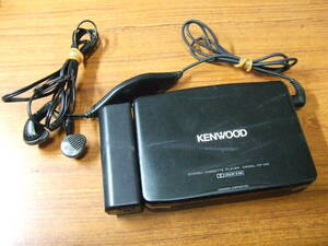 h502 kenwood CP-M5 ポータブルカセットプレーヤー 本体 中古　未確認　ジャンク ケンウッド