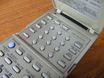 h559 希少！MITSUBISHI 三菱　 HV-V7000　リモコン VHS ビデオデッキ用 中古_画像2