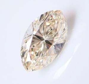 【１００円～】0.492ｃｔ 天然ダイヤ Mカラー(FAINT BROWN) (ナチュラルカラー) SI1 MQカット