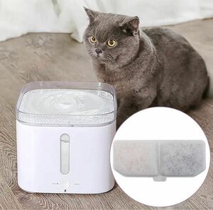 猫 水 フィルター ペット自動給水器 フィルター　3個セット