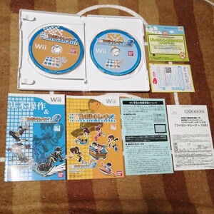 動作確認済 Wii ファミリートレーナー 1 & 2 ケース　説明書　あり