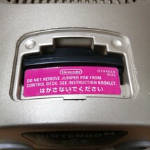 動作確認済 N64 ニンテンドウ 64 本体 ゴールド 金 ニンテンドー 任天堂 Nintendo_画像7