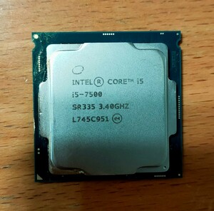 Intel Core i5-7500 cpu 中古、クーラー付き