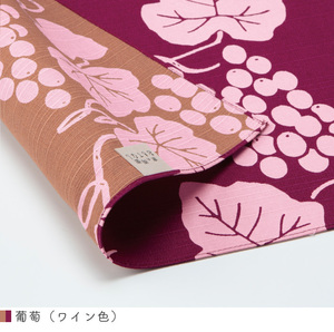 * kimono Town * have . capital. both sides ... none middle width 50cm width ..( wine color ) furoshiki-00012-10