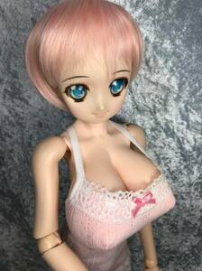 即決！！☆銀猫Plus☆ Doll用 マンモ50爆乳、萌乳、60並乳共通サイズ＋ＤＤ　キャミドレス　ピンク