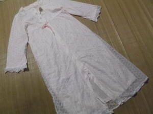  that time thing Showa Retro 70 period KOBE JULY front opening pink negligee 