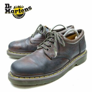 UK7　26cm相当　Dr.Martens　ドクターマーチン　5ホール　レザーブーツ　イギリス　ブラウン　/24.3.21/P484