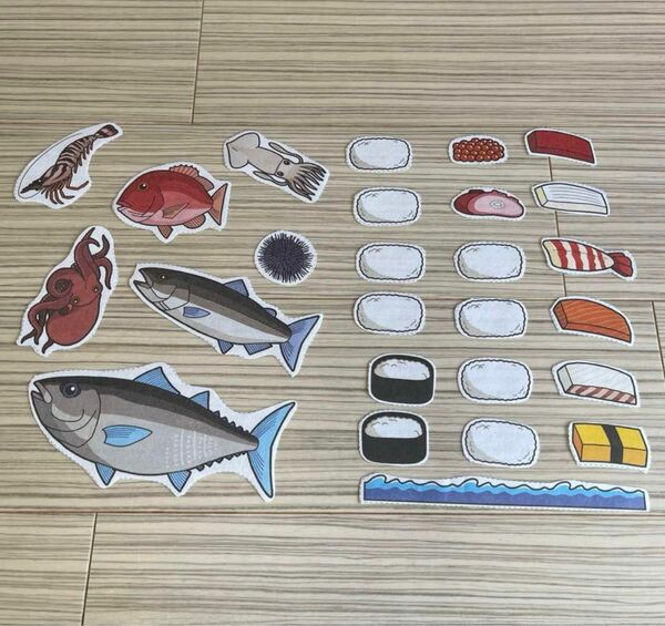 新品　パネルシアター　海の生き物