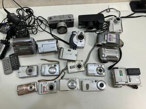 Canon,panasonic,SONY FUJIFILM CASIO RICOH OLYMPUS NIKON,PENTAX together 42 point sale camera 