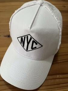 NewEra ニューエラ キャップ NYC 白 ホワイト 帽子 CAP GOLF ゴルフウェア ゴルフキャップ 