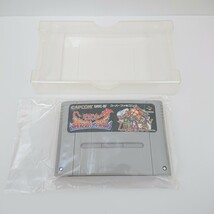 【スーパーファミコン ⑨】Nintendo カセット『ブレスオブファイア 竜の戦士 外箱 取扱説明書』SFC ニンテンドー ゲーム ソフト カプコン_画像4