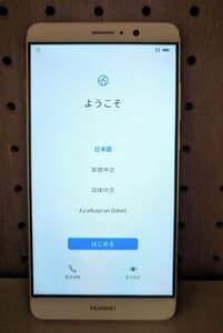 (訳あり）Huawei Mate9 バッテリー交換済 5.9インチ Leicaカメラ 64GB 国内版 SIMフリー DUALSIM ファーウエイ